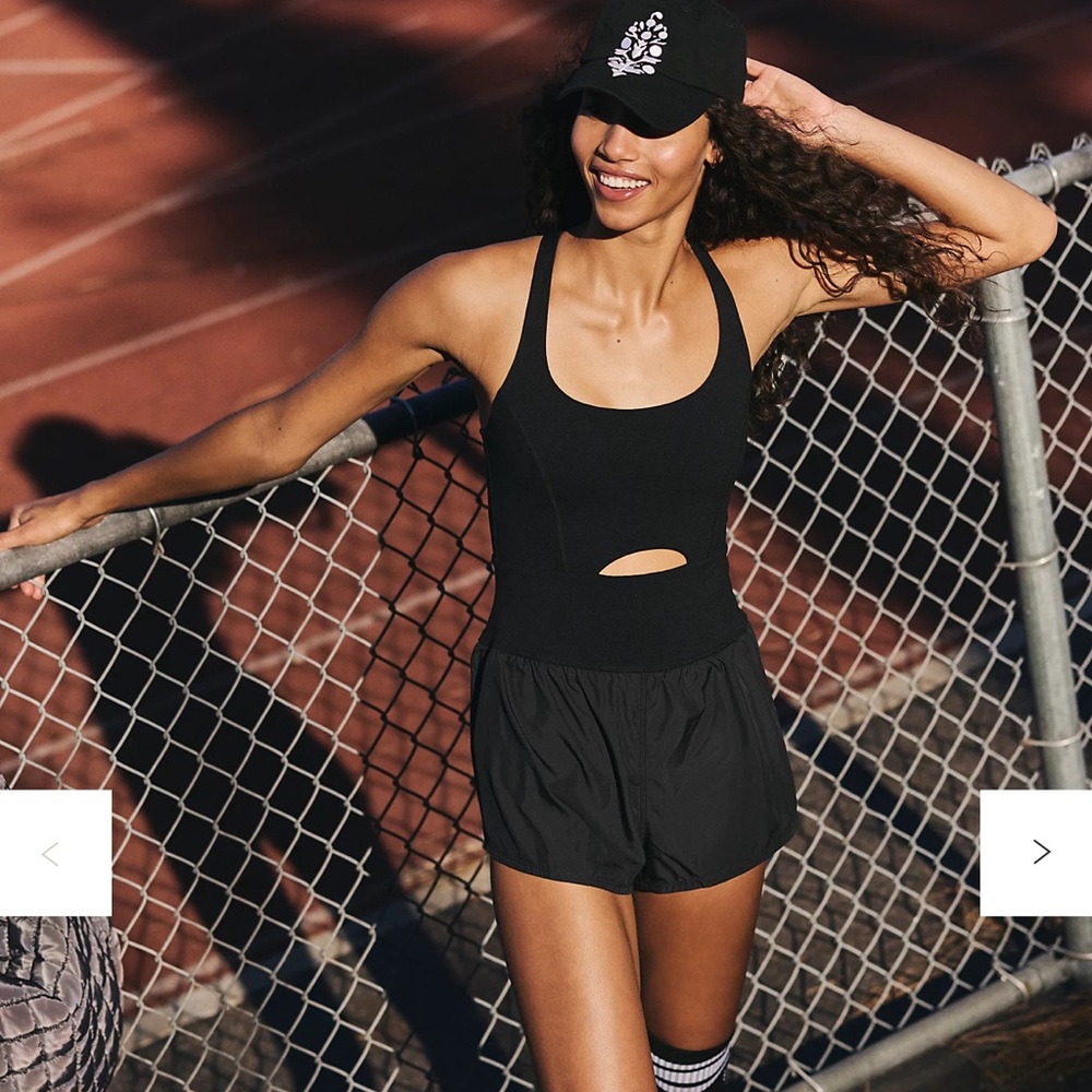 FP Movement by Free People Black Jumpsuit